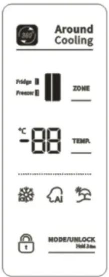 HISENSE RS677N4ACC - Temperatursteuerung - 1