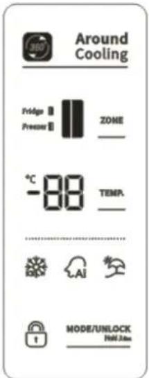 HISENSE RS677N4ACC - Controllo della temperatura - 1