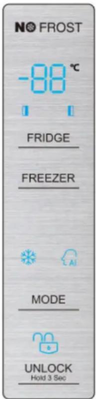 HISENSE RS677N4ACC - Temperatursteuerung - 1