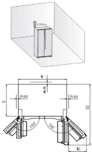 HISENSE RS677N4ACC - Aufbau Ihres neuen Gerätes - 2