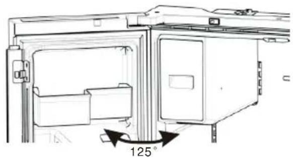 HISENSE RF728N4SBFE - Usar a função de remoção de gelo - 1