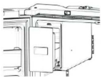 HISENSE RF728N4SBFE - Obter água gelada - 2