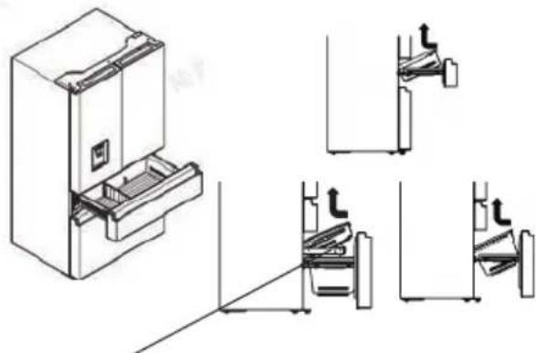 HISENSE RF728N4SBFE - Meine Fischhalte - um Gefrierschublaeden - 1