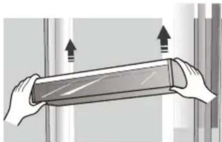 HISENSE RF728N4SBFE - Prateleiras de porta removíveis - 1