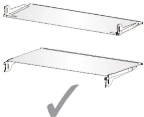 HISENSE RF728N4SBFE - Onderdelen van de schappen reinigen - 1