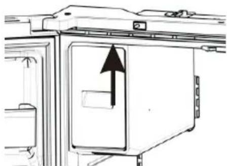 HISENSE RF728N4SBFE - Controllo dispenser - 1