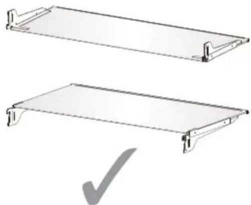 HISENSE RF728N4SBFE - Limpeza de peças das prateleiras - 1