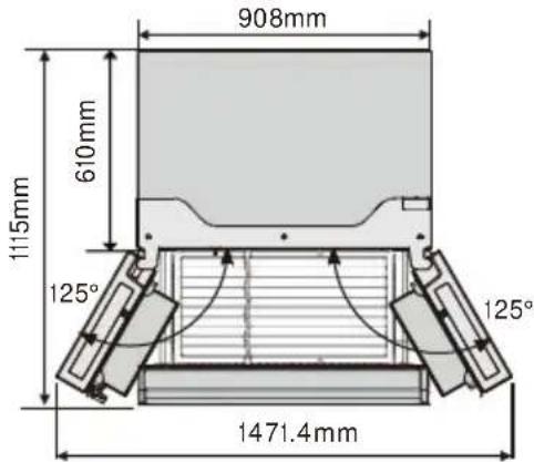 HISENSE RF728N4SBFE - Apertura e Chiusura Porte - 1