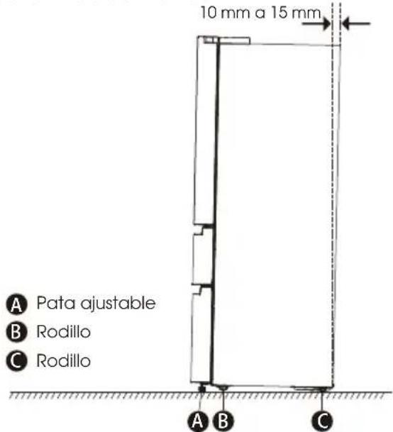 HISENSE RF728N4SBFE - Nivele el refrigerador (si fuera necesario) - 1