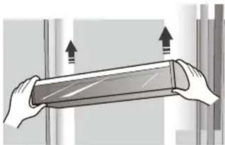 HISENSE RF728N4SBFE - Recipientes extraíbles de la puerta - 1