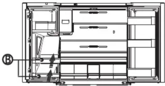 HISENSE RF728N4SBFE - Cestelli della porta - 2