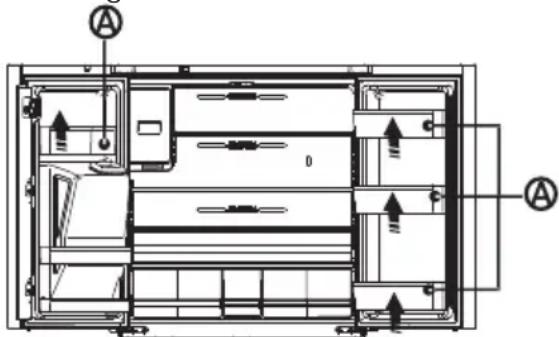 HISENSE RF728N4SBFE - Canastos de la puerta - 1