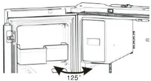 HISENSE RF728N4SBFE - Using the ice off function - 1