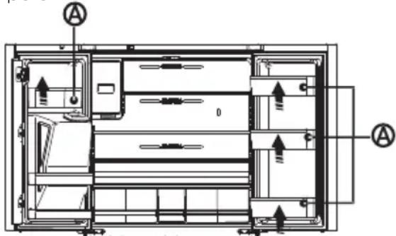HISENSE RF728N4SBFE - Cestos para portas - 1