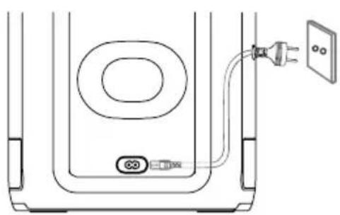 HISENSE Party Rocker One Plus - Het netsnoer aansluiten - 1