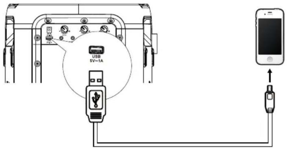 HISENSE Party Rocker One Plus - Carregar a partir da porta USB - 1