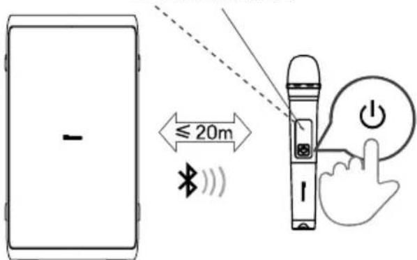 HISENSE Party Rocker One Plus - Dacă nivelul bateriei este scăzut, înlocuți bateriile vechi cu altele noi. - 2