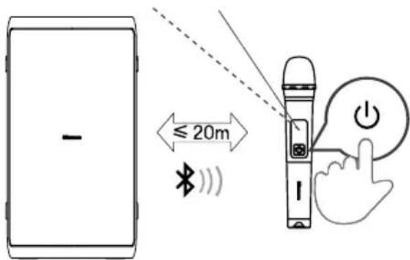 HISENSE Party Rocker One Plus - Ha az elemek töltöttségi szintje alacsony, cserélje ki a régi elemeket újakra. - 2