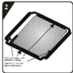 HISENSE WD3S9043BW3 - Comment installer le tableau de réduction du bruit : - 2