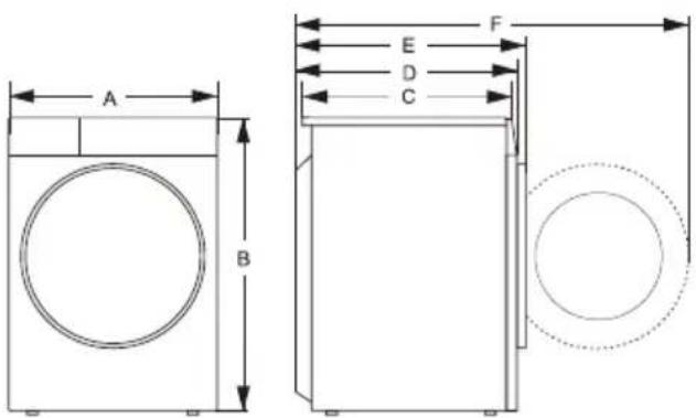 HISENSE WD3S9043BW3 - (SELON LE MODÈLE) - 1