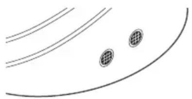 Ambiano GT-HDG-01 - surfaces qui ne sont pas suffisamment résistantes pourraient etre endommagées. - 1