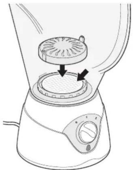 Ambiano GT-GS-03 - Bei Verwendung des Gesichtsaufsatzes - 1