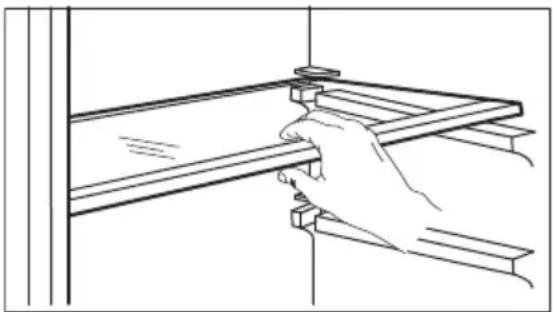 AEG RTB411D2AW - Bewegliche Ablagen - 1