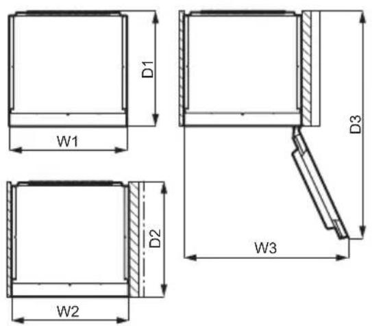 AEG NSC8M181BC - Dimensions - 2