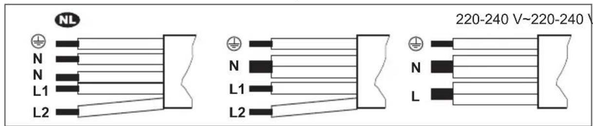 AEG TI64IG00FB - Two-phase connection - 1