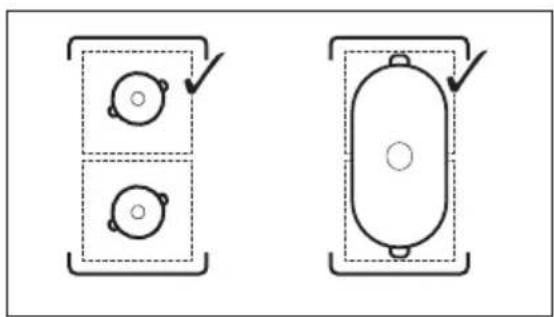AEG TI64IG00FB - Using the cooking zones - 1