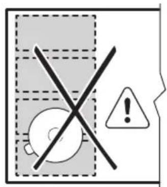 AEG TI64IG00FB - Bonne position de l'ustensile de cuisine : - 2