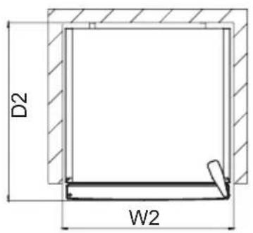 AEG ABN3202 - Dimensioni - 2