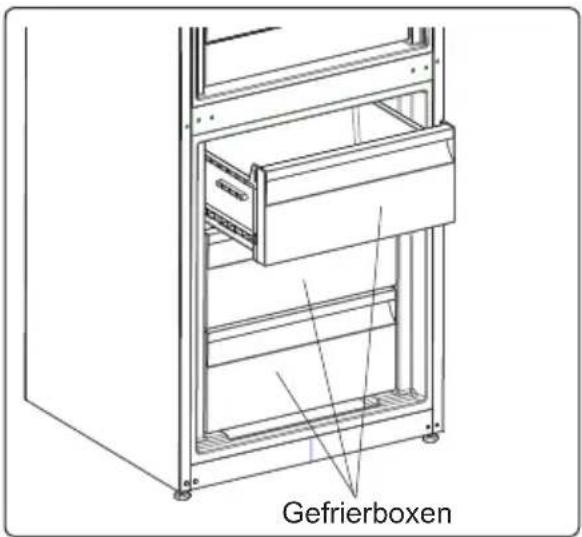 AEG ABN3202 - Entfernen der Gefrierbox: - 3