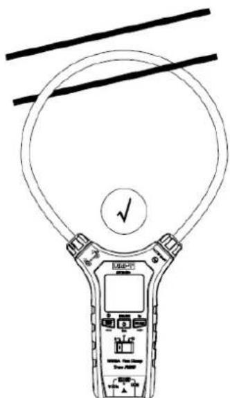 Uni-T UT281E - Mesure du courant AC et de la fréquence - 2