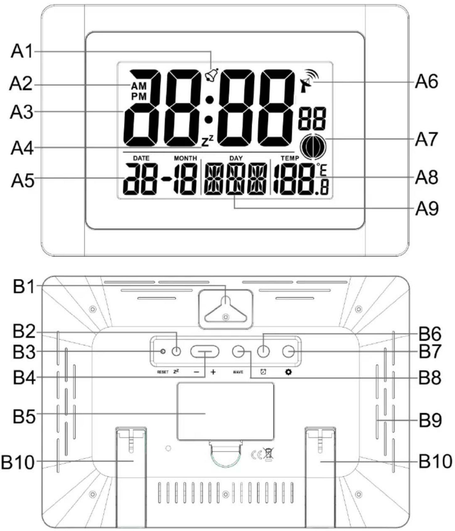 Techno Line WS 8028 - Consideración de obligaciones según las leyes sobre pilas - 2