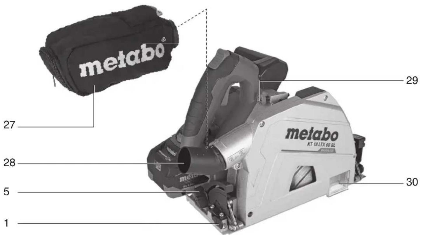 METABO KT 66 BL - 2