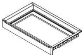 KITCHENAID KBSN708MBS - Pull Out Tray - 1