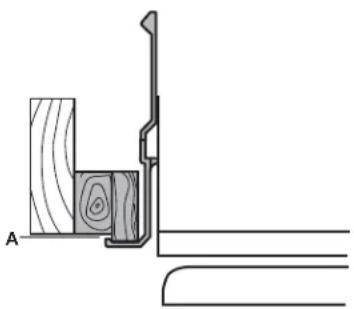 KITCHENAID KBSN708MBS - Recessed Inset Installation Dimensions - 1