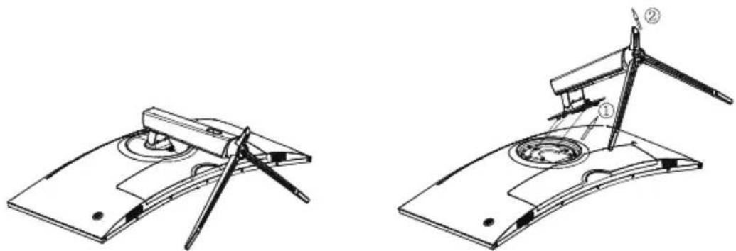 LC-Power M34-Q-C-PRO - Installazione della Base: - 3