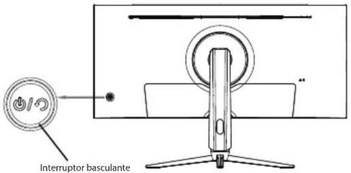 LC-Power M34-Q-C-PRO - Interruptor basculante / menú OSD - 1