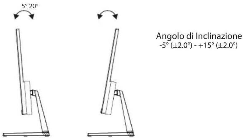 LC-Power M34-Q-C-PRO - Regolazione del Monitor - 1