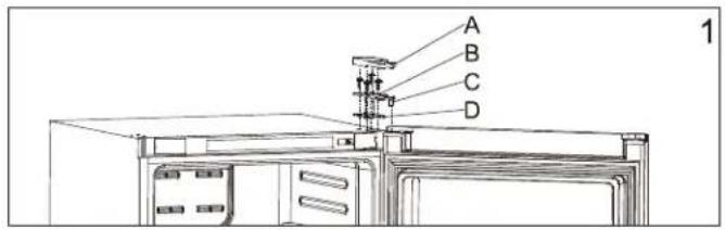 A B C D 1
