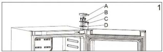 A B C D 1