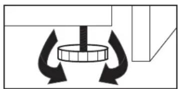 DANBY DUF167A2BSLDD - LEVELING INSTRUCTIONS - 1