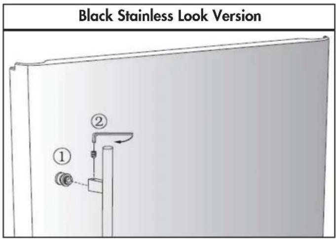 Black Stainless Look Version ① ②