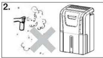 DANBY DDR60B3WP - PRÉCAUTION - 2
