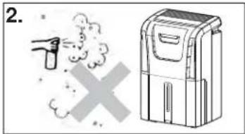 DANBY DDR60B3WP - PRECAUCIONES - 2