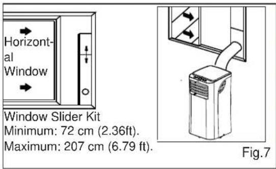DANBY DPA080UB1GDB - WINDOW SLIDER KIT INSTALLATION - 4