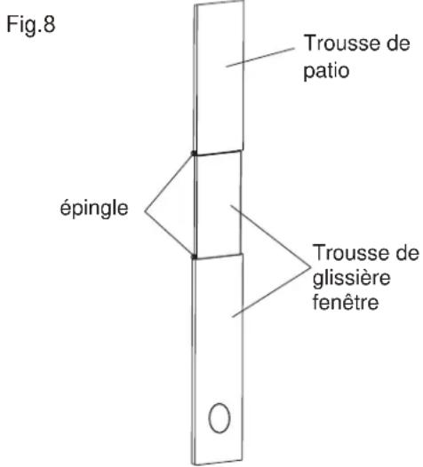 DANBY DPA080UB1GDB - INSTALLATION DE LA TROUSSE DE GLISSIÈRE POUR FENÊTRE - 3