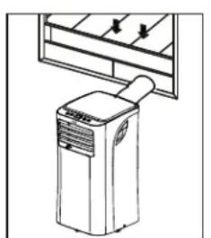 DANBY DPA080UB1GDB - INSTALLATION DE LA TROUSSE DE GLISSIÈRE POUR FENÊTRE - 2